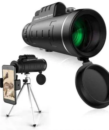 1 Pc Durable ABS Plastic Telescope – Multicolor Monocular for Stargazing and Nature Observations