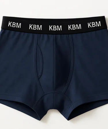 Men's and boys' boxer brief underwear made from 100% combed premium cotton, comfortable relaxed fit, perfect for all weather. , imagecaption=Premium cotton boxer brief for men and boys – available now on Khareedo & Kharedo.