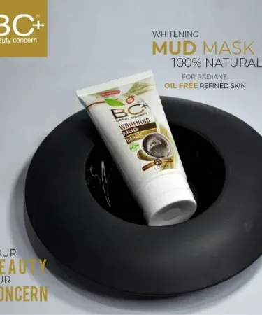 BC Plus Facial Kit Pack Beauty Concern Fruit Facial Set – 5 tubes (Massage Cream, Cleanser, Scrub, Mud Mask, Skin Polisher) displayed on a marble vanity