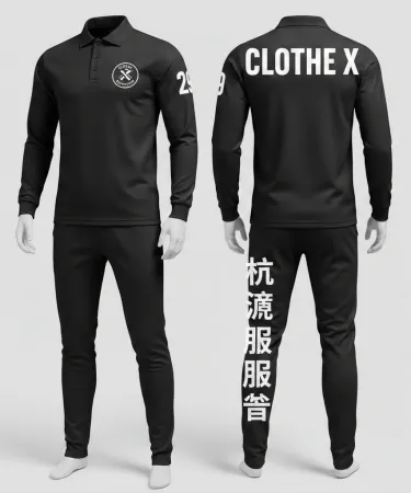 Premium men’s tapered tracksuit from Cloth X Outfitters – breathable gym and streetwear, perfect for modern movers.