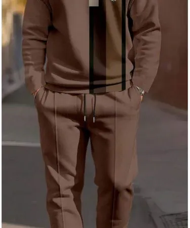 Premium men’s tapered tracksuit from Cloth X Outfitters – breathable gym and streetwear, perfect for modern movers.