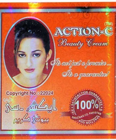 Action C Beauty Cream 100% Original Made in Pakistan – Khareedo & Kharedo , imagecaption=Action C Beauty Cream – Premium anti‑wrinkle, brightening cream available on Khareedo with Cash on Delivery ,