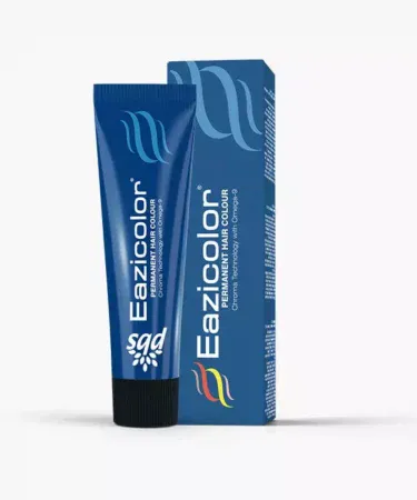 Eazicolor Professional Hair Color Tube 60ml – premium cream hair dye tube, imagecaption=Eazicolor Professional Hair Color Tube – 60ml – vibrant permanent hair color for salon‑grade results ,