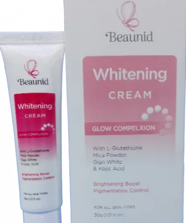 Beaunid Whitening Cream tube with Khareedo logo, imagecaption=Beaunid Whitening Cream – Available with Khareedo Check on Delivery across Pakistan,