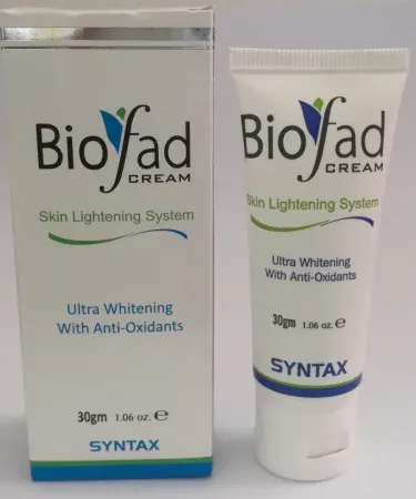 Biofad Skin Lightening Cream System 30 g – brightening and anti‑age cream, imagecaption=Biofad Skin Lightening Cream System 30 g packaging displayed on a clean white background,