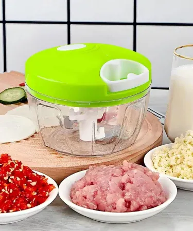 Abu Turab (أبو تراب) Spin Cutter Speedy Chopper – manual hand food processor for chopping onions, garlic, vegetables and meat