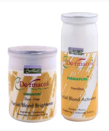 Dermacos Facial Blond Brightener 200 g & Activator 200 ml – Khareedo | Kharedo