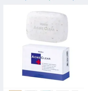 Mistine Acne Clear Soap 90g – Original Anti‑Acne & Oil Control Formula packaging, imagecaption=Mistine Acne Clear Soap 90g – Original Anti‑Acne & Oil Control Formula.