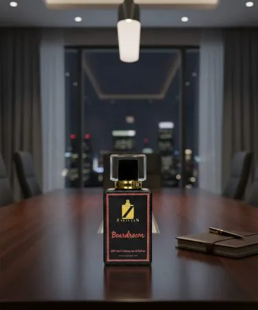 Boardroom men’s office perfume bottle – sleek design for professional use