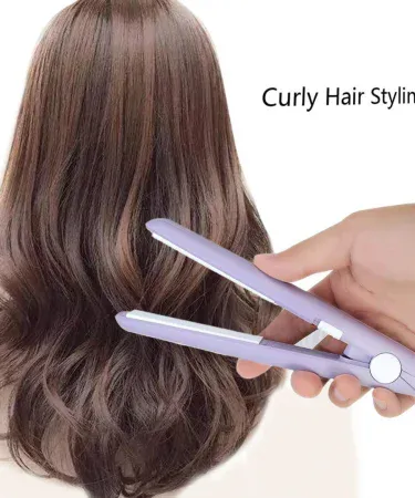 Abu Turab (أبو تراب) Mini Hair Straightener – portable ceramic flat iron for teen girls and women