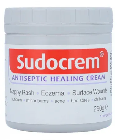 Sudocrem Healing Cream Antiseptic 250 g tube with Alfatah Mall branding, suitable for baby skin care and nappy rash treatment