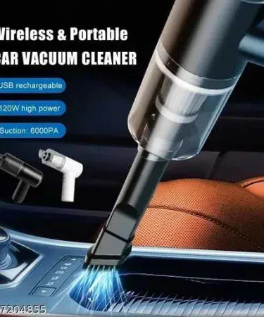 3‑in‑1 Vacuum Cleaner – portable, lightweight, strong suction, low noise, washable filter, suitable for home and car cleaning, imagecaption=Compact 3‑in‑1 Vacuum Cleaner from Khareedo | Kharedo – perfect for home, office and vehicle cleaning,