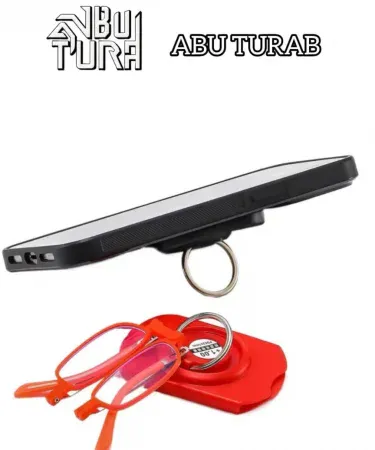 Abu Turab (أبو تراب) adjustable folding reading glasses compact lightweight design, imagecaption=Compact folding reading glasses by Abu Turab – perfect for office, travel, and outdoor reading.