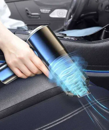 3‑in‑1 Vacuum Cleaner – portable, lightweight, strong suction, low noise, washable filter, suitable for home and car cleaning, imagecaption=Compact 3‑in‑1 Vacuum Cleaner from Khareedo | Kharedo – perfect for home, office and vehicle cleaning,