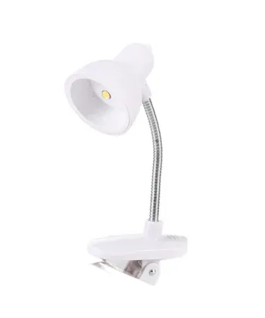 Abu Turab flexible gooseneck clip lamp with amber LED light for eye protection, no flicker, no dazzle, portable reading light