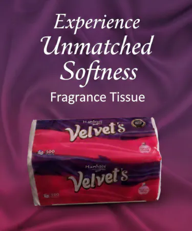 HANKIES Velvets Fragrance 500 × 3 Ply scented tissue pack – soft premium tissue for home and office use
