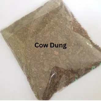 Organic Dried Cow Dung Powder Fertilizer 1kg pack – natural compost manure for plants and garden, imagecaption=Organic Dried Cow Dung Powder Fertilizer – available in 500 g to 5 kg packs for healthy garden growth.