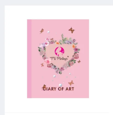 Diary of Art All-in-One Makeup Kit – Book Style Palette with eyeshadow, highlighter, blusher and lip shades , imagecaption=Diary of Art All‑in‑One Makeup Kit – compact book‑style palette for complete looks ,