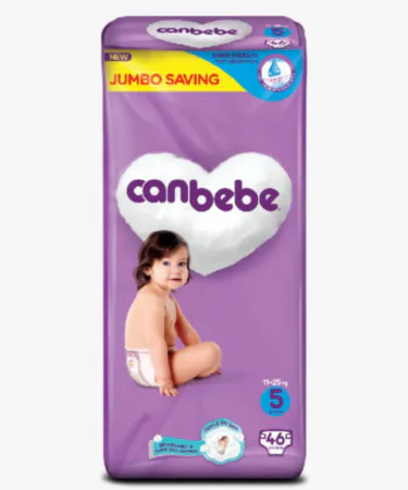 CANBEBE JUMBOO Stage 5 46 PCS premium diapers – advanced absorbent baby diapers, imagecaption=CANBEBE JUMBOO Stage 5 46 PCS – high‑performance diapers available on Khareedo & Kharedo,
