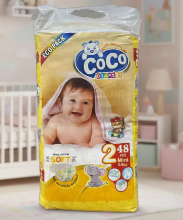 COCO Baby Diapers Small 48 pcs – ultra‑soft, leak‑proof newborn diapers for Pakistani babies, imagecaption=COCO Baby Diapers Small pack of 48 – perfect for newborns, available with Khareedo & Kharedo Check‑on‑Delivery across Pakistan.