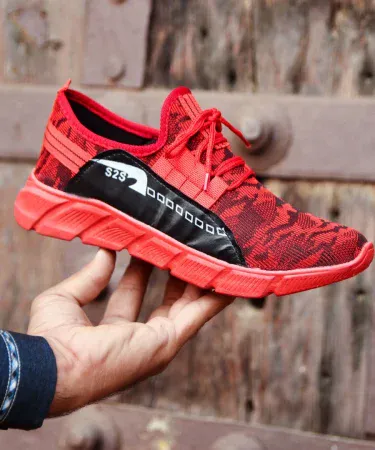 Men’s canvas slip‑on stylish loafers 2026 – lightweight casual shoes for men, breathable mesh upper, anti‑slip rubber sole, Khareedo & Kharedo COD delivery