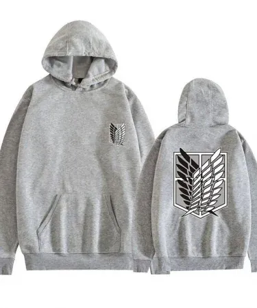 Anime printed unisex hoodie with vibrant design, perfect for men and women, imagecaption=Stylish anime printed hoodie – available at Khareedo|Kharedo.