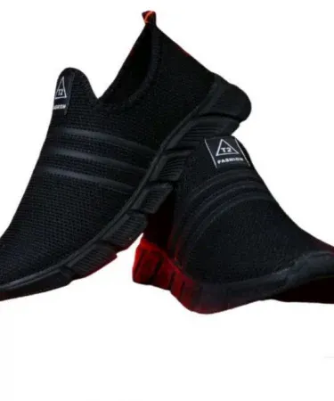 Men’s Canvas Slip-On Loafers – lightweight breathable casual shoes for men and boys, perfect for gym, running and daily wear