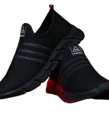 Men’s Canvas Slip-On Loafers in Black, Grey and Blue – lightweight breathable casual shoes for men and boys, perfect for walking, gym and daily wear, imagecaption=Stylish ultra‑lightweight canvas slip‑on loafers available in multiple colors and sizes, ideal for every casual occasion.