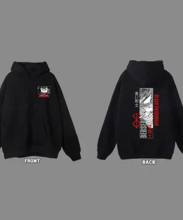 anime printed winter hoodie for girls and boys – vibrant design, soft cozy fabric, perfect for cold weather