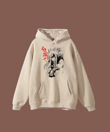 Anime printed unisex hoodie with bold anime graphics – soft cotton blend, comfortable fit for men and women, perfect for casual wear, Pakistan fashion