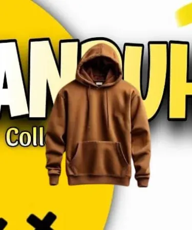 Plain unisex hoodie for men and women – simple design, soft fabric, multiple colors, imagecaption=Simple plain hoodie – perfect for casual wear, available at Khareedo|Kharedo ,