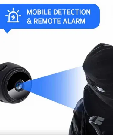 A9 WiFi Mini Camera HD 1080p wireless security camera for indoor monitoring of infants and pets , imagecaption=A9 WiFi Mini Camera – Compact HD 1080p indoor security camera with night vision and motion alerts ,