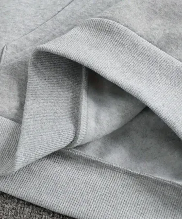 Grey hoodie for men with bold black text on the back, imagecaption=Grey hoodie featuring the statement “It’s okay if you don’t like me. Not everyone has good taste.”