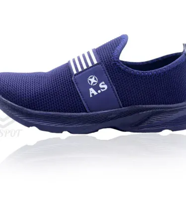 Men’s casual canvas classic loafers – slip‑on flat shoes in black, grey and blue, perfect for walking, gym and everyday wear