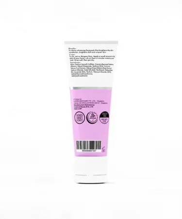 True Whitening And Brightening Facewash – halal, cruelty‑free brightening cleanser with Licorice Extract and Vitamin B5
