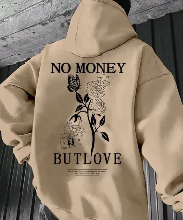 Painted hoodie for men and women – stylish printed unisex hoodie on a plain background, imagecaption=Stylish printed painted hoodie available in free size, perfect for everyday wear.