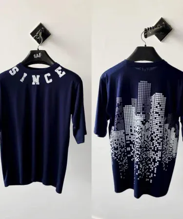 New latest printed drop shoulder t‑shirt for men – relaxed fit, oversized silhouette, soft breathable fabric, free size, Khareedo | Kharedo product image, imagecaption=New latest printed drop shoulder t‑shirt for men – stylish, comfortable casual tee available on Khareedo | Kharedo.