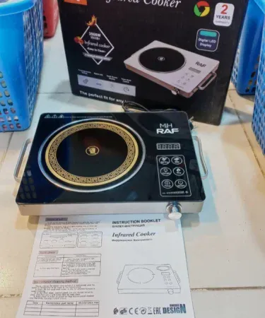 3 Litre Raf 3500W Infrared Cooker Stove – premium stainless‑steel kitchen appliance, imagecaption=Premium 3 Litre Raf 3500W Infrared Cooker Stove available on Khareedo | Kharedo with Check‑on‑Delivery service.