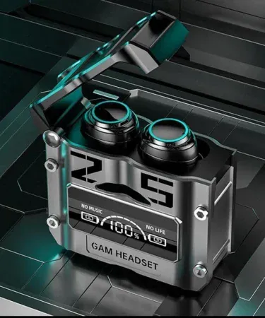 M25 Wireless Bluetooth Airbuds with ENC Noise Cancellation, Hi‑Fi Stereo Sound, Touch Control and Fast Charging