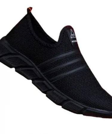 Men’s Canvas Slip-On Loafers – lightweight breathable casual shoes for men and boys, perfect for gym, running and daily wear