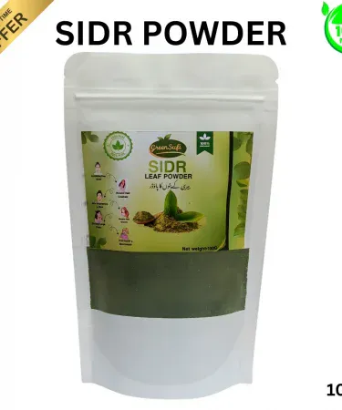 GreenSufi Organic Sidr Powder 100g – Natural Hair Care & Skin Solution (Beri Ka Powder), imagecaption=GreenSufi Sidr Powder – 100g Organic Hair & Skin Care Powder.