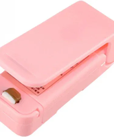 Abu Turab (أبو تراب) portable battery operated mini heat sealer – compact design, multiple colour options, ideal for sealing snack and freezer bags