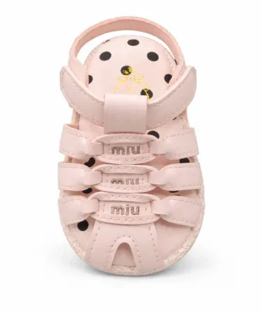 China Import Baby Sandals soft comfortable beige kids summer shoes anti‑slip lightweight footwear for toddlers