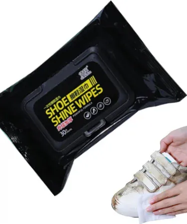 Abu Turab (أبو تراب) original shoe cleaning pads wet wipes for deep cleaning shoes, imagecaption=Abu Turab shoe cleaning wipes – perfect for on‑the‑go shoe and leather care.