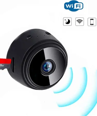 Abu Turab (أبو تراب) A9 Mini Camera – compact 1080P WiFi camcorder with night vision, magnetic back cover and mini voice recorder