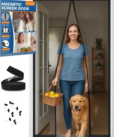 Abu Turab magnetic screen door mosquito net for kitchen door – hands‑free, self‑sealing mesh