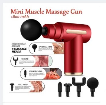 Blueidea Fascial Gun BLD‑720 deep muscle massage gun – ergonomic handheld percussion massager for athletes and fitness enthusiasts