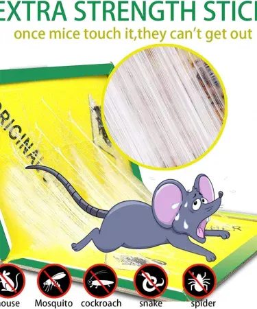 Abu Turab 3‑pack mouse trap glue board sticky adhesive rat trap – Khareedo