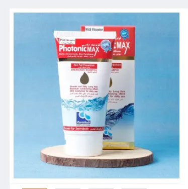 PhotonicMax Shampoo 120ml bottle – anti‑hairfall formula, imagecaption=PhotonicMax Shampoo 120ml – premium fragranced shampoo for hairfall prevention.