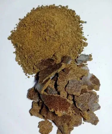 Organic Mustard Cake Powder Fertilizer – 1 kg eco‑friendly plant booster pack, imagecaption=Organic Mustard Cake Powder Fertilizer (سرسوں کی کھلی پاؤڈر) – natural soil & plant booster for gardens, farms & lawns.